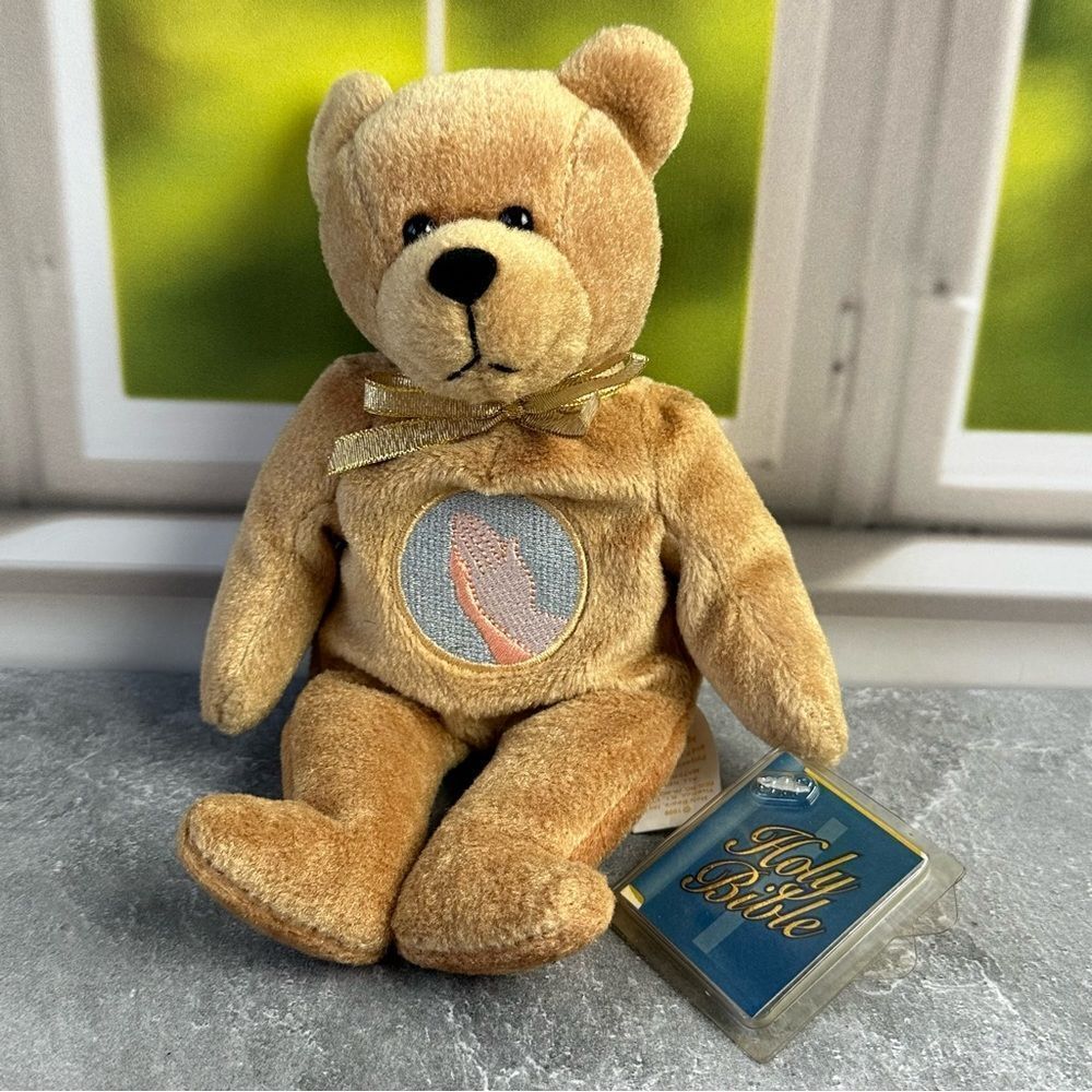Vintage ‘99 Holy Bears Amen Veneration Ty Beanie Plush